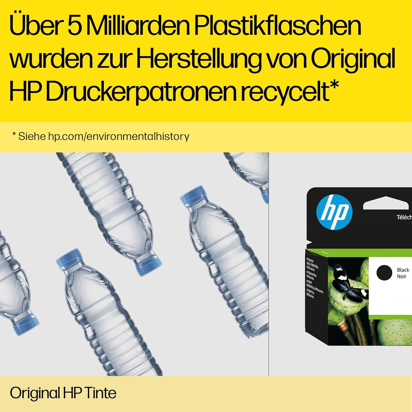 HP 305XL 3YM62AE Original Druckerpatrone Schwarz mit hoher Reichweite für HP DeskJet