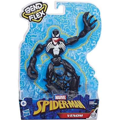 Hasbro E7689 Marvel SpiderMan Venom Action Figur 15 cm groß Beweglich enthält NetzAccessoire