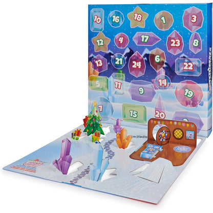 Hatchimals 6044284 CollEGGtibles Crystal Christmas - Adventskalender mit 15 Sammelfiguren und mehr als 24 Überraschungen