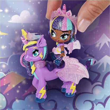 Hatchimals Pixies Riders Moonlight Mia Pixie und Unicornix - Sammelfigur und Fabelwesen