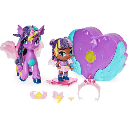 Hatchimals Pixies Riders Moonlight Mia Pixie und Unicornix - Sammelfigur und Fabelwesen