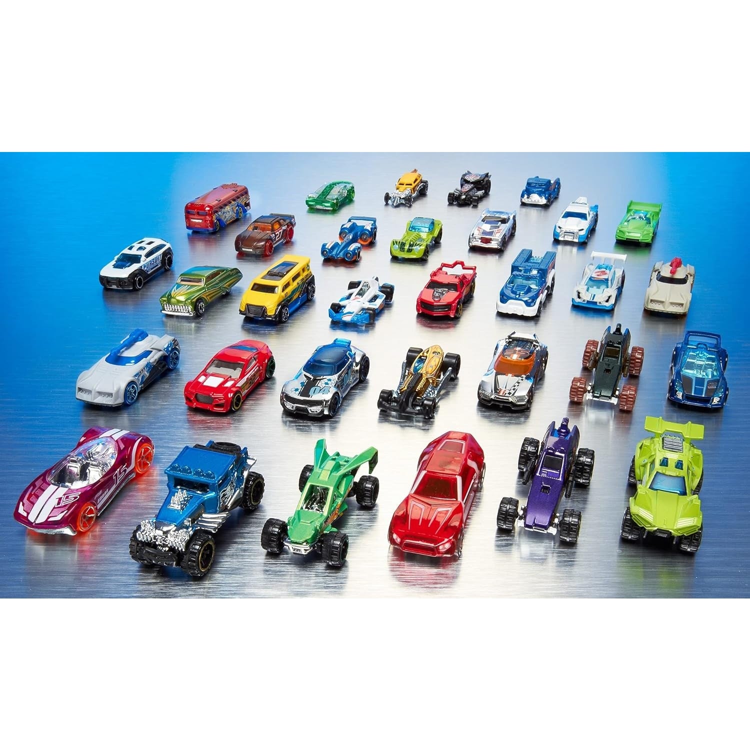 Hot Wheels DXY59 20er Pack 1:64 Die-Cast Fahrzeuge Geschenkset, je 20 Spielzeugautos