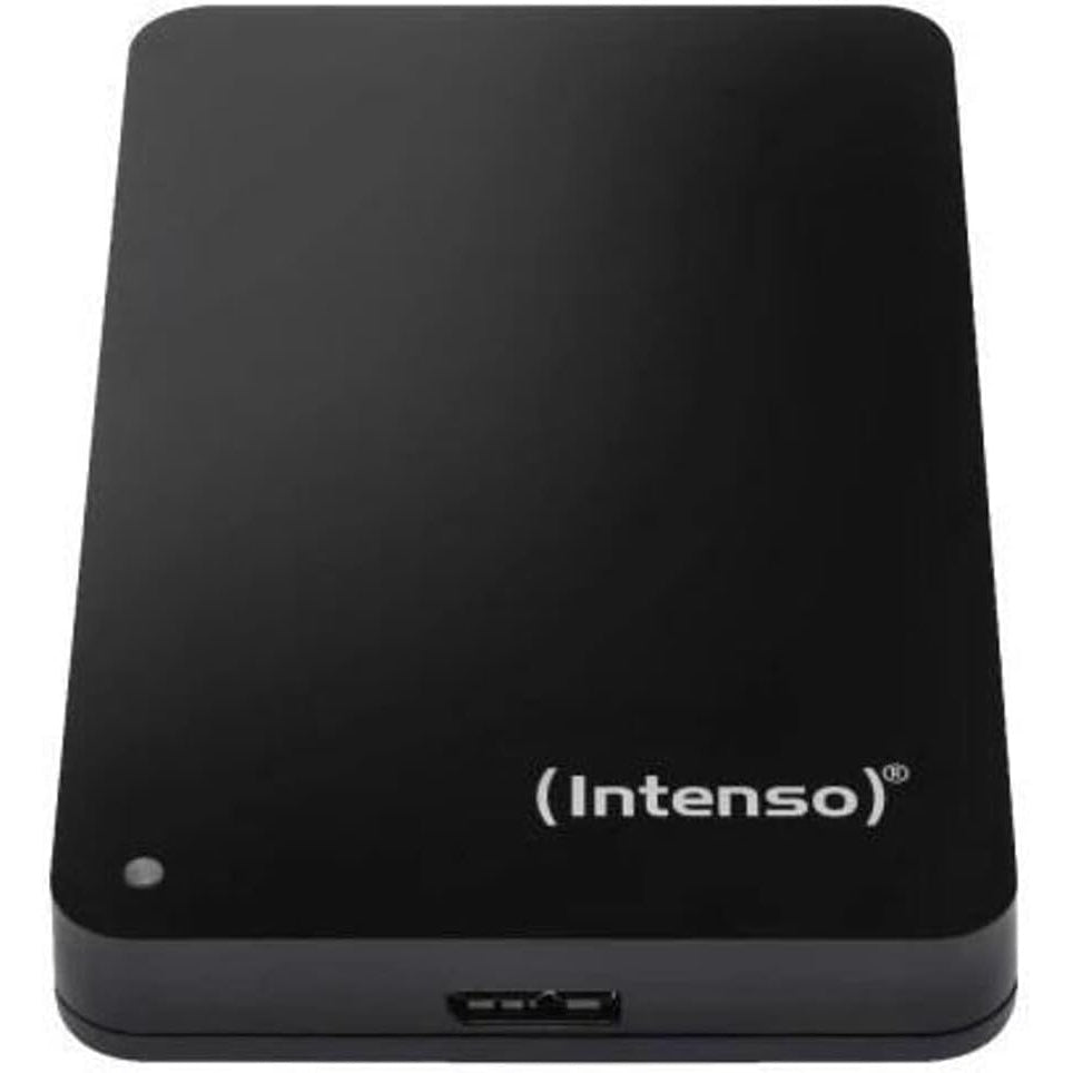 Intenso Memory Case 1 TB Externe Festplatte (6,35 cm (2,5 Zoll) 5400 U/min, 8 MB Cache, USB 3.0) schwarz