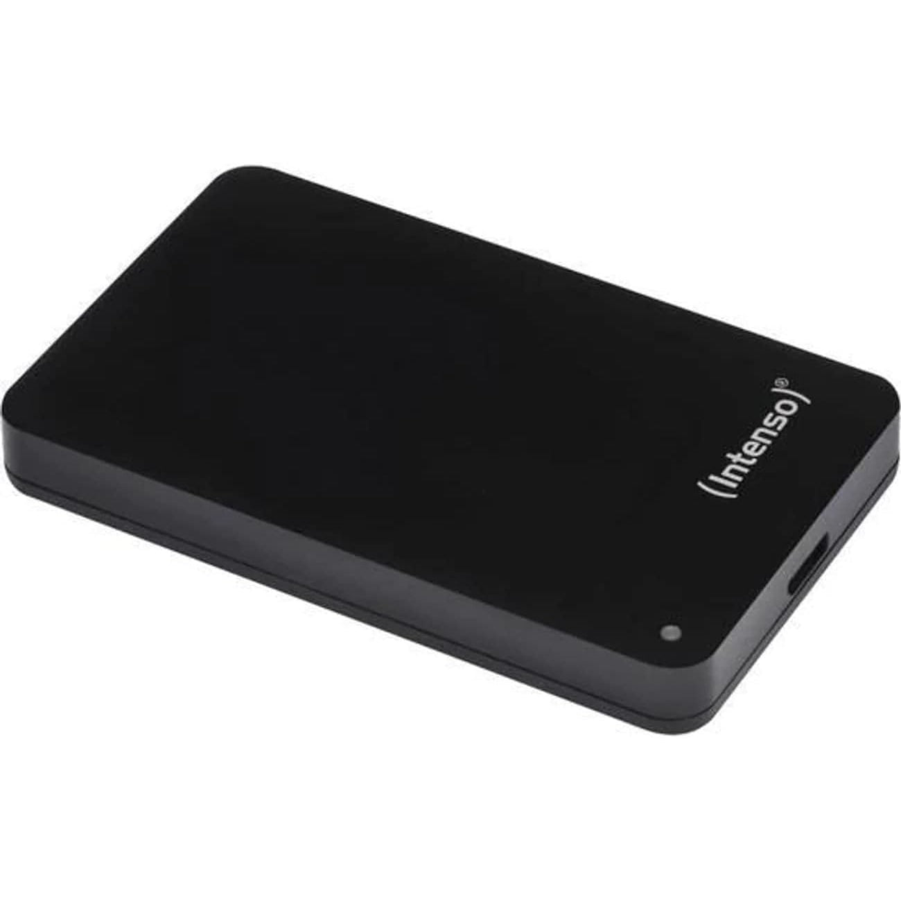 Intenso Memory Case 1 TB Externe Festplatte (6,35 cm (2,5 Zoll) 5400 U/min, 8 MB Cache, USB 3.0) schwarz