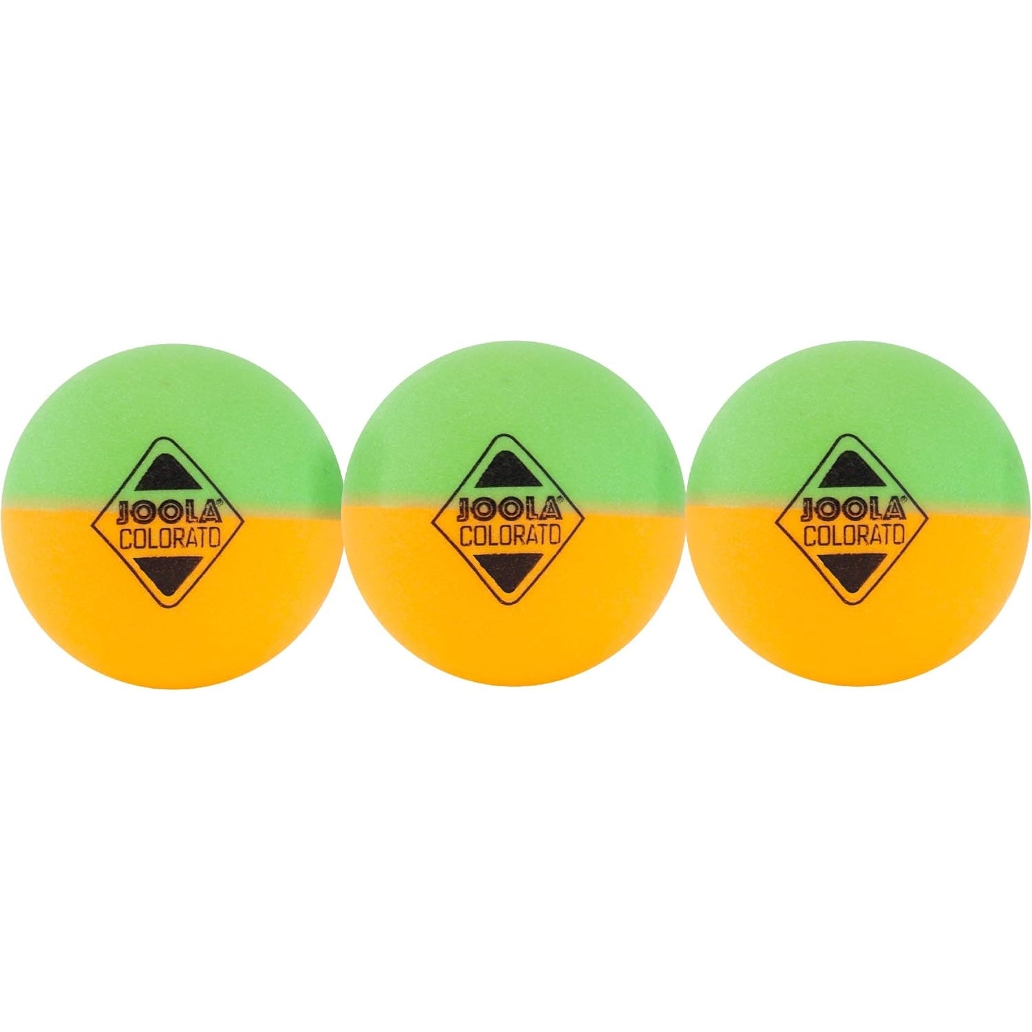 Joola Tischtennis Ballset Colorato mit 12 Bunten Bällen Tischtennisbälle