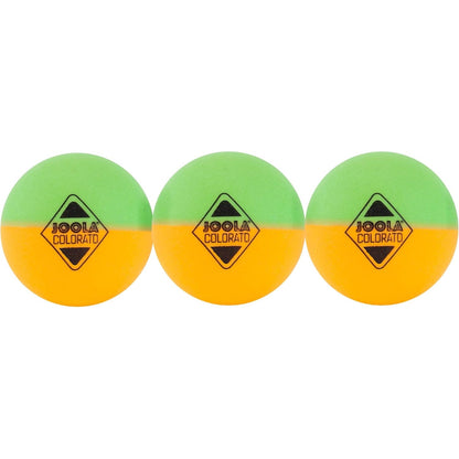 Joola Tischtennis Ballset Colorato mit 12 Bunten Bällen Tischtennisbälle