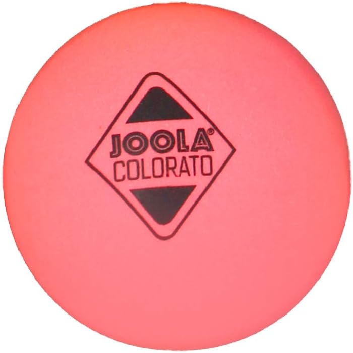 Joola Tischtennis Ballset Colorato mit 12 Bunten Bällen Tischtennisbälle