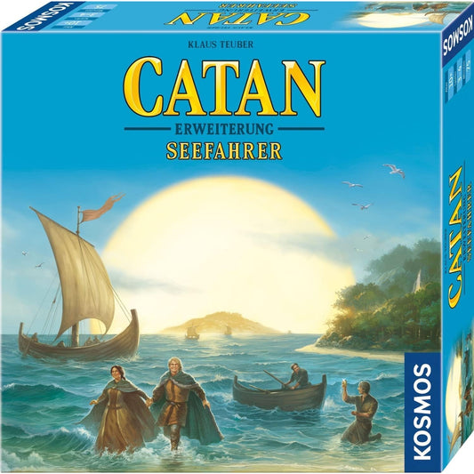 KOSMOS 682705 CATAN Seefahrer, Erweiterung zu CATAN - Das Spiel, Brettspiel für 3-4 Personen