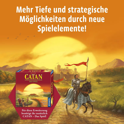 KOSMOS 682736 CATAN - Städte & Ritter, Erweiterung zu CATAN - Das Spiel