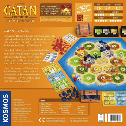 KOSMOS 682736 CATAN - Städte & Ritter, Erweiterung zu CATAN - Das Spiel