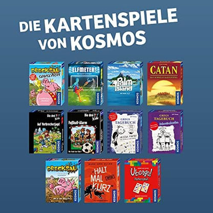 KOSMOS 740276 Drecksau Ab in den Matsch! lustiges Kartenspiel, Partyspiel für 2-4 Spieler ab 7 Jahre