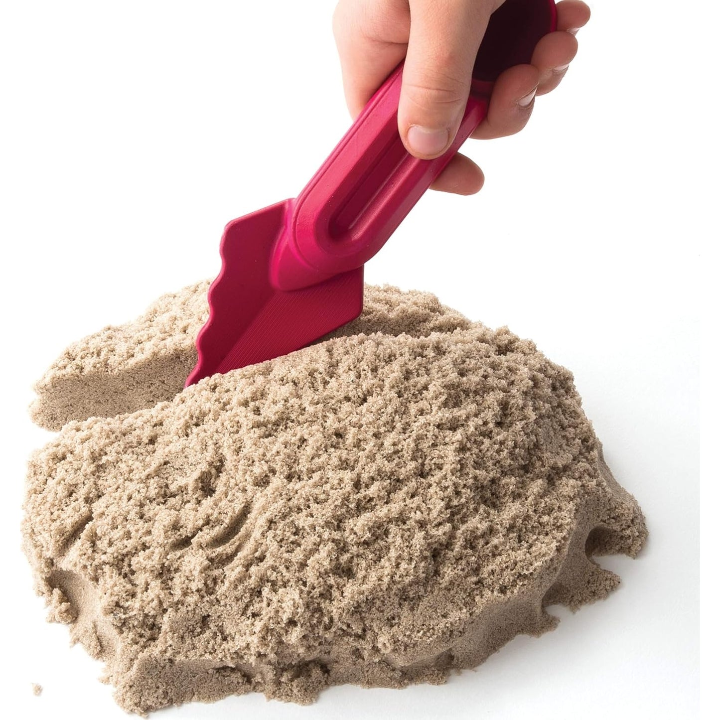 Kinetic Sand Sandspiel Koffer mit 907 g Sand, 5 Förmchen und 2 Werkzeugen