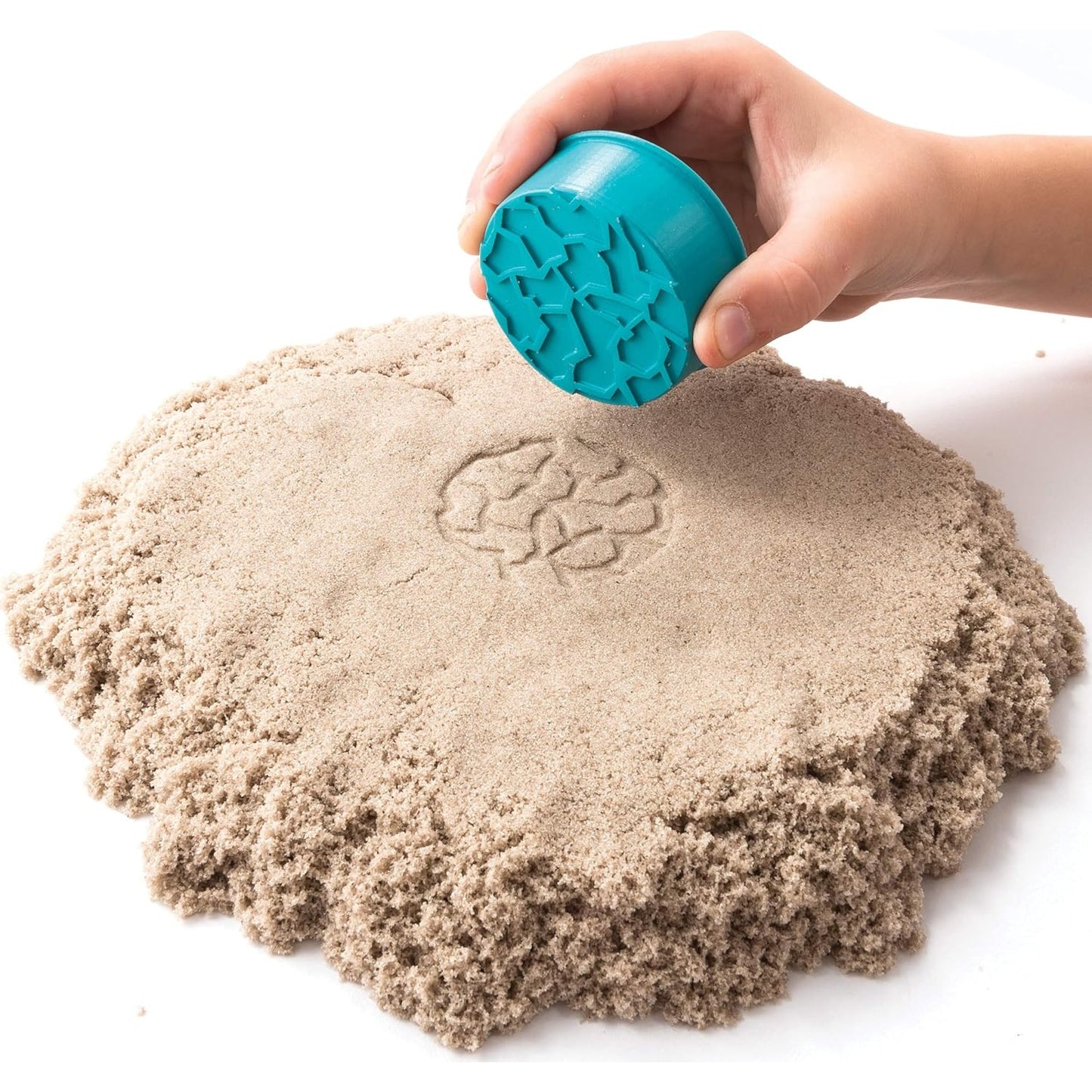 Kinetic Sand Sandspiel Koffer mit 907 g Sand, 5 Förmchen und 2 Werkzeugen