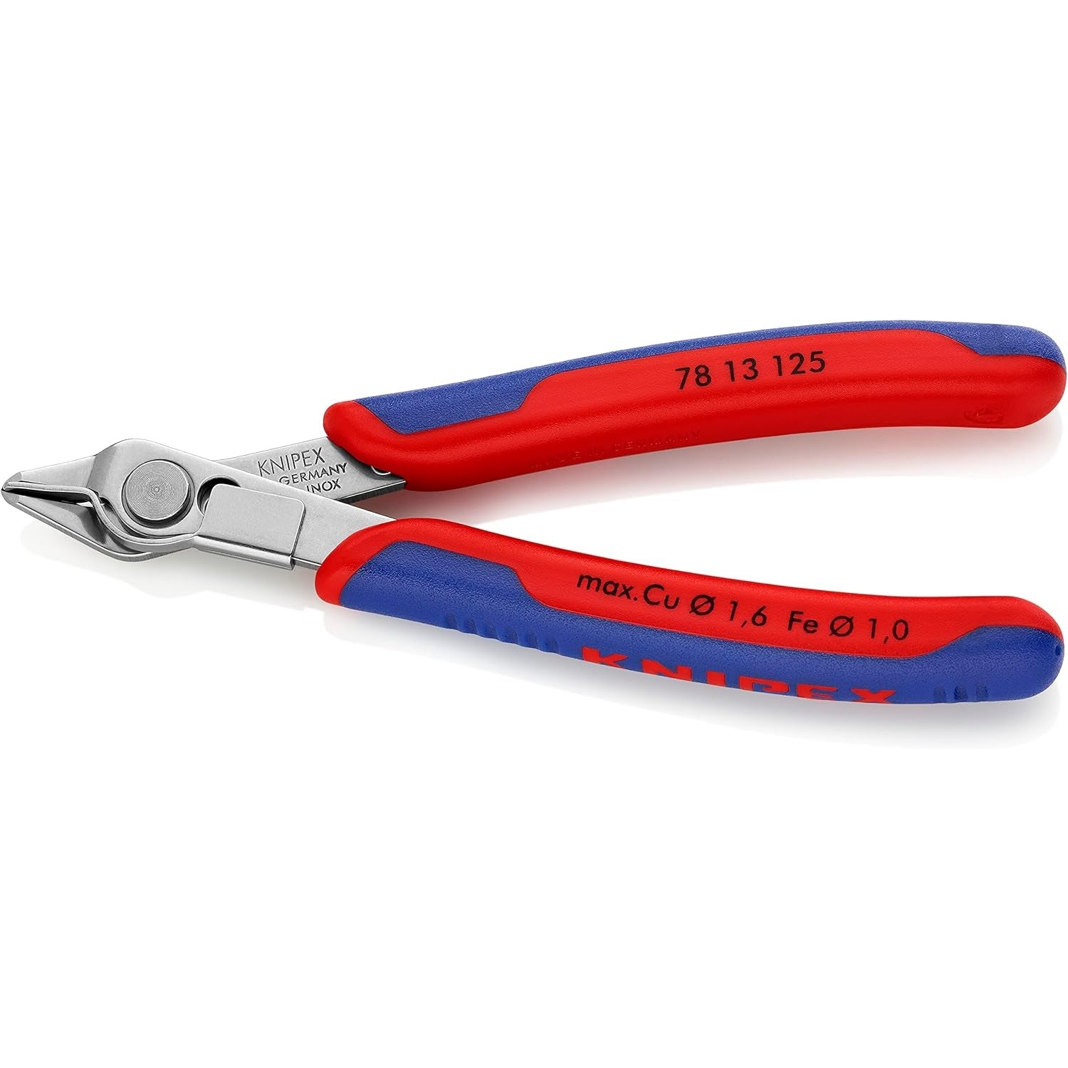 Knipex Electronic Super Knips mit Mehrkomponenten-Hüllen 125 mm SB-Karte/Blister