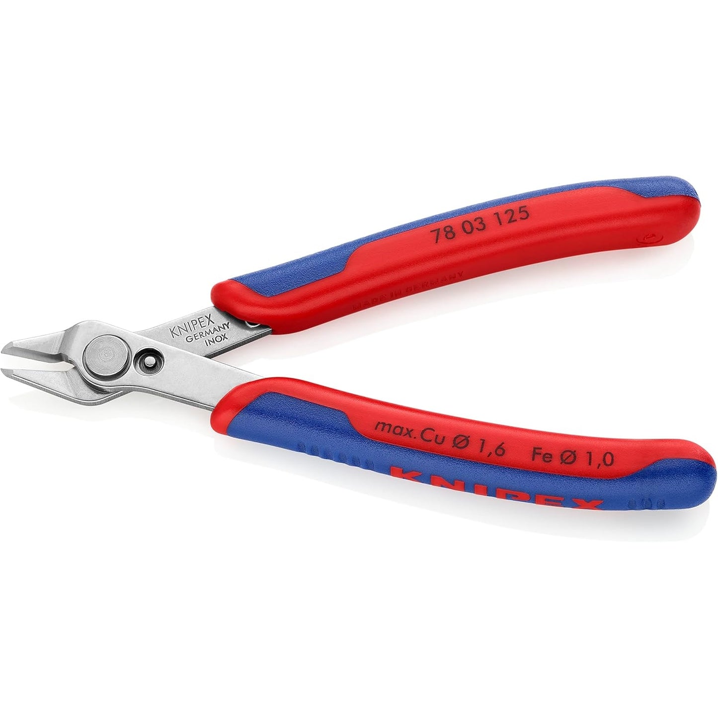 Knipex Electronic Super Knips® mit Mehrkomponenten-Hüllen 125 mm 78 03 125