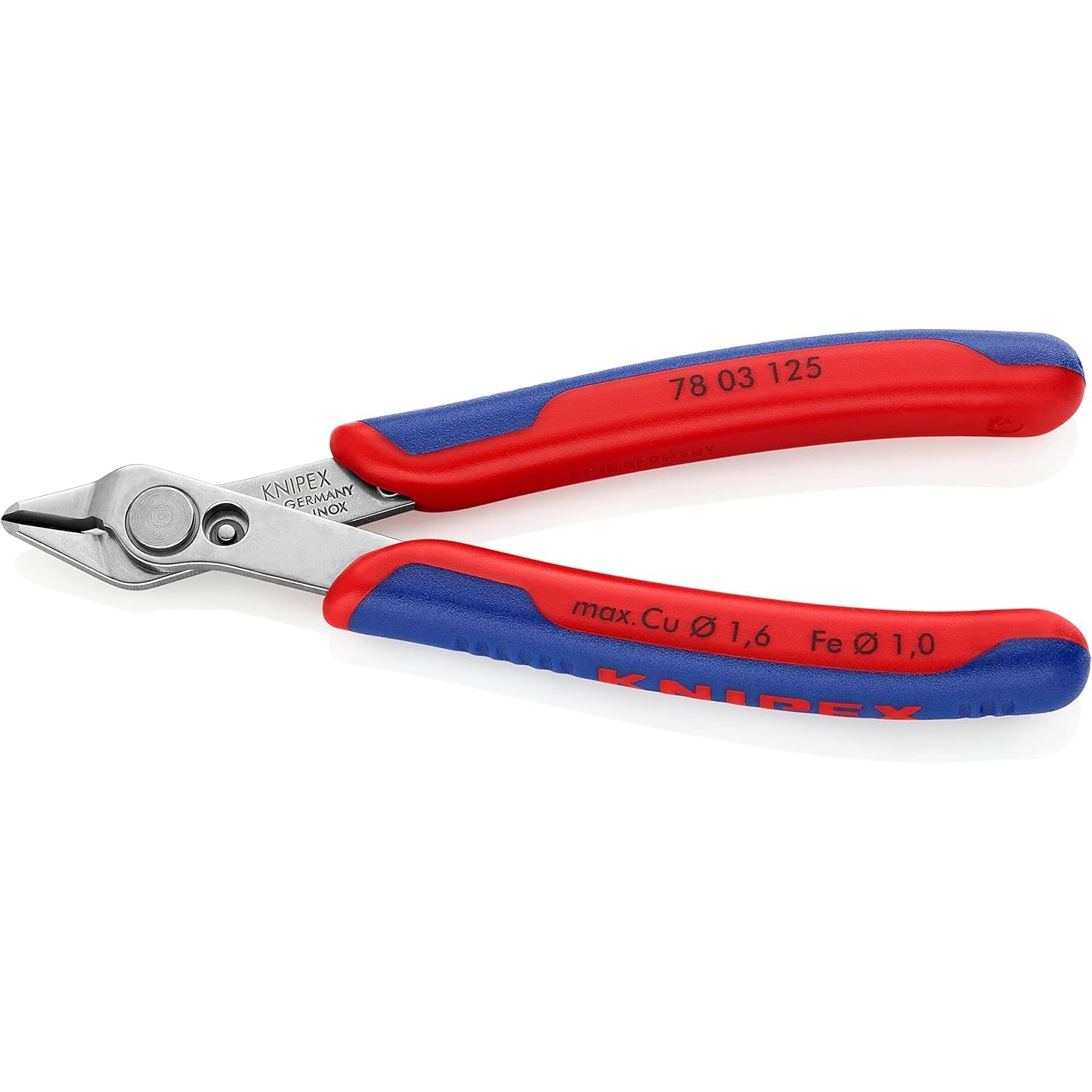 Knipex Electronic Super Knips® mit Mehrkomponenten-Hüllen 125 mm 78 03 125