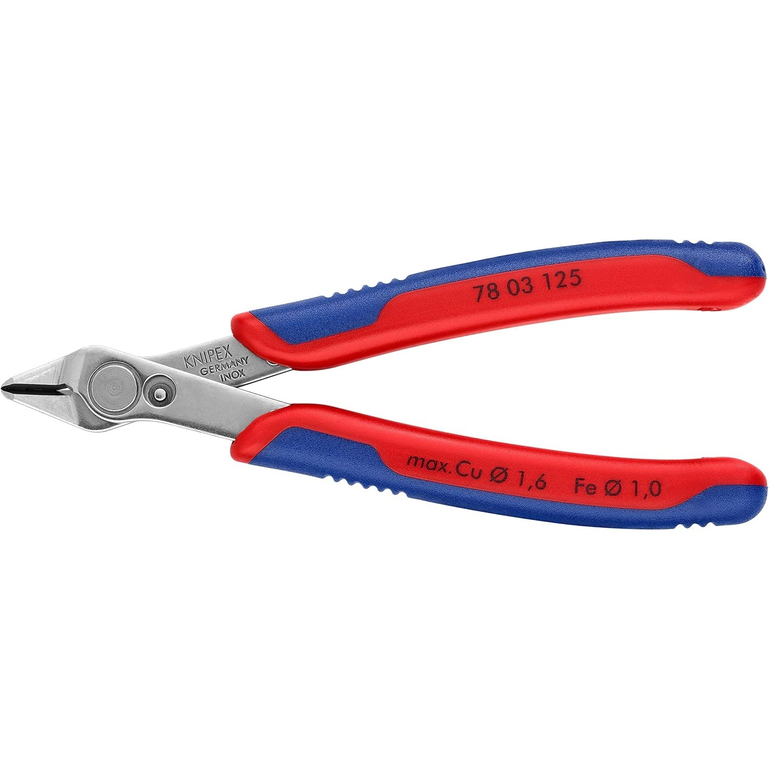 Knipex Electronic Super Knips® mit Mehrkomponenten-Hüllen 125 mm 78 03 125