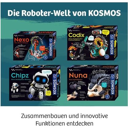 Kosmos 621001 - Chipz - Dein intelligenter Roboter, mit 6 Beinen, folgt Bewegungen, weicht Hindernissen aus