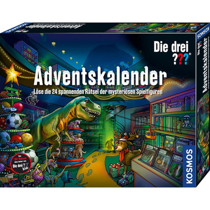 Kosmos 632182 Die drei Adventskalender Löse die 24 spannenden Rätsel der mysteriösen Spielfiguren