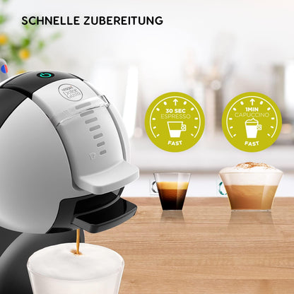 Krups Dolce Gusto KP123B Maschine Mini Me | Kaffeekapselmaschine | Heiß- und Kaltfunktion | 1500 Watt