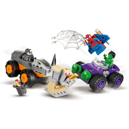 LEGO 10782 Marvel Spidey und Seine Super-Freunde Hulks und Rhinos Monster Truck-Duell, Spider-Man