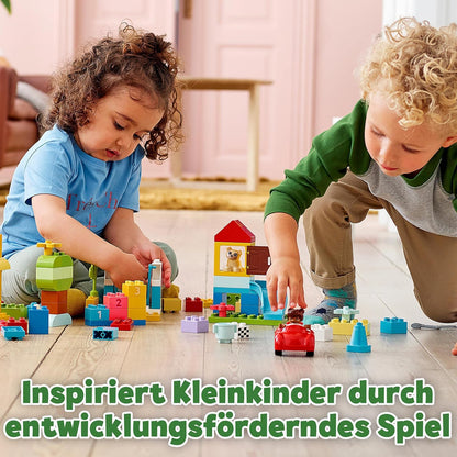 LEGO 10914 DUPLO Deluxe Steinebox Lernspielzeug Für Mädchen Und Jungen Zum Bauen