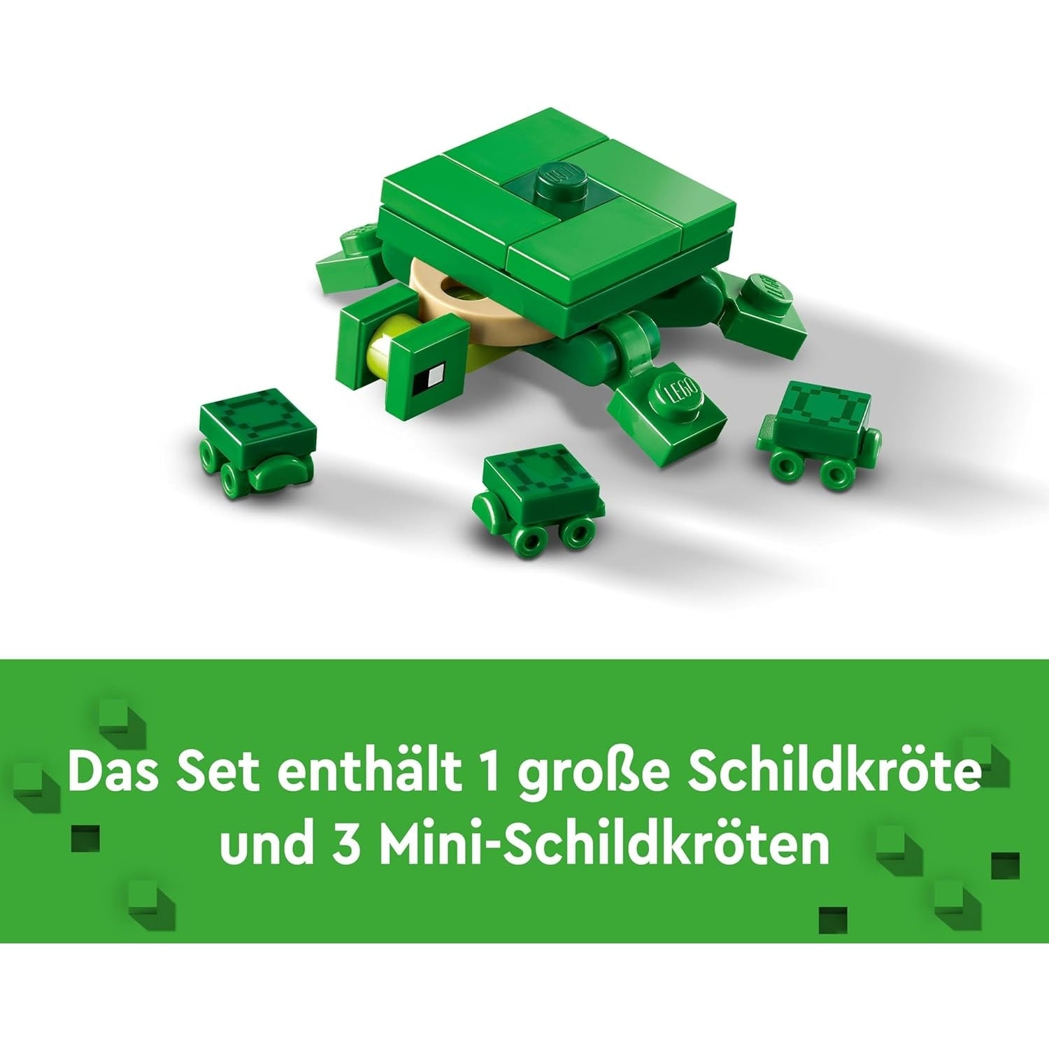 LEGO 21254 Minecraft Das Schildkrötenstrandhaus, Spielzeug-Haus mit Zubehör