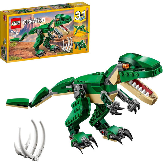 LEGO 31058 Creator Dinosaurier 3in1 Modell mit T-Rex, Triceratops und Pterodactylus