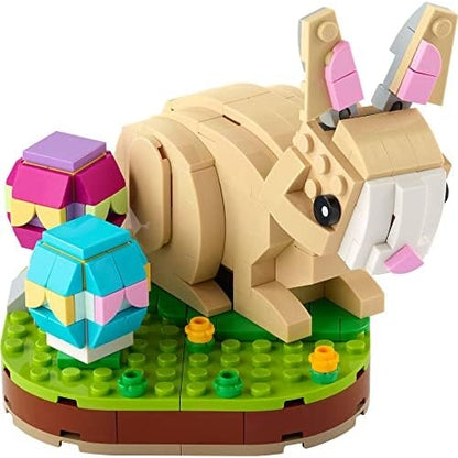 LEGO 40463 Osterhase Spielzeug zu Ostern zum Basteln für Kinder, ideal als Ostergeschenk