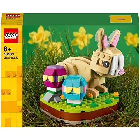 LEGO 40463 Osterhase Spielzeug zu Ostern zum Basteln für Kinder, ideal als Ostergeschenk