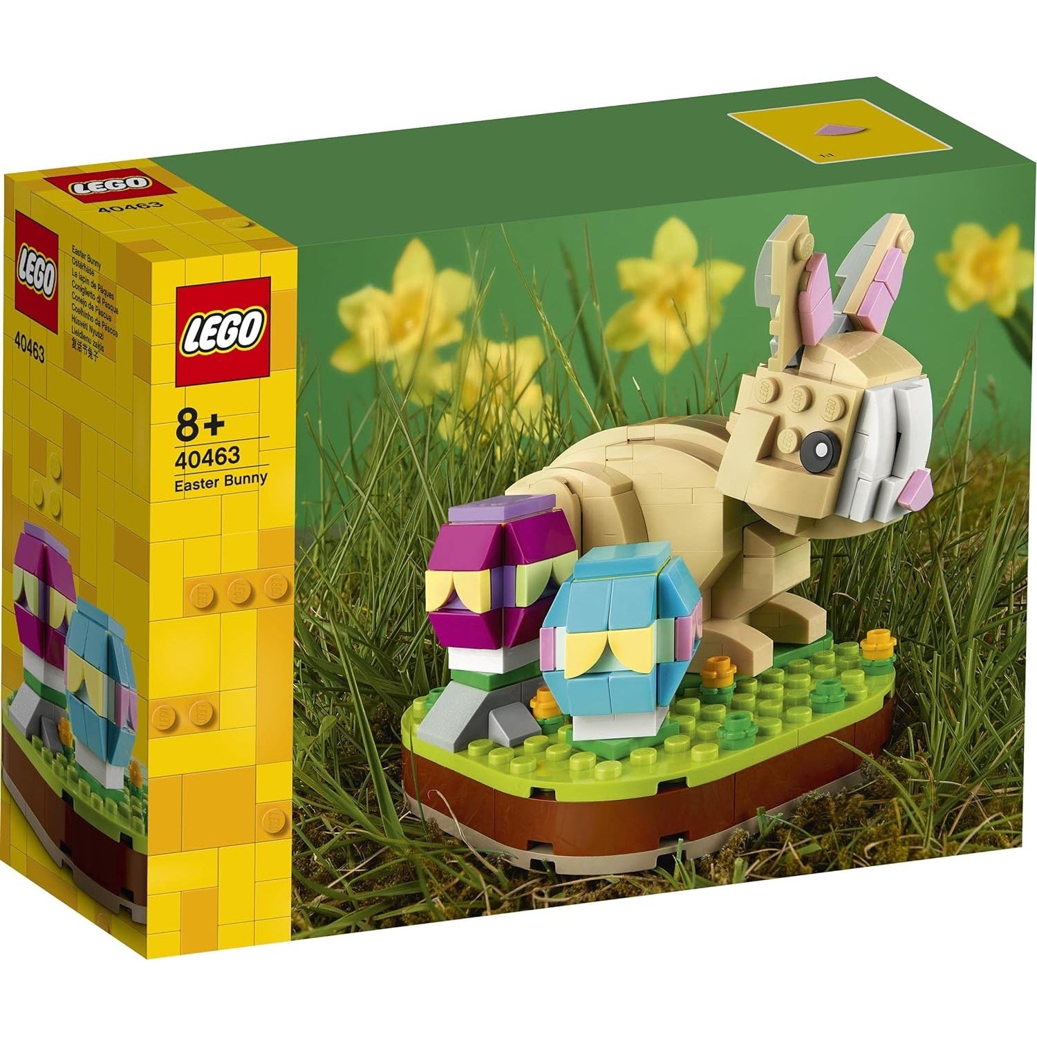 LEGO 40463 Osterhase Spielzeug zu Ostern zum Basteln für Kinder, ideal als Ostergeschenk