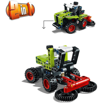 LEGO 42102 Technic Mini CLAAS XERION 2in1 Traktor und Mähdrescher Spielzeug