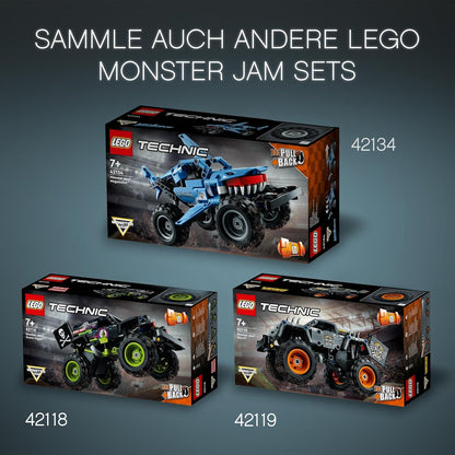 LEGO 42135 Technic Monster Jam EL Toro Loco, Monster Truck-Spielzeug ab 7 Jahre, Spielzeugauto