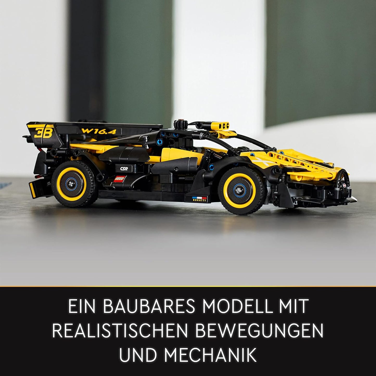 LEGO 42151 Technic Bugatti-Bolide Auto-Modellbausatz Sportwagen-Spielzeug ikonisches Auto-Set