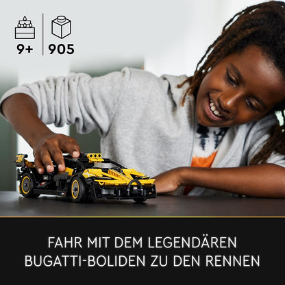 LEGO 42151 Technic Bugatti-Bolide Auto-Modellbausatz Sportwagen-Spielzeug ikonisches Auto-Set