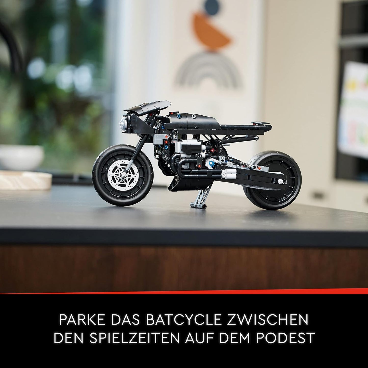 LEGO 42155 Technic The Batman - BATCYCLE Set, Motorrad-Spielzeug, Modellbausatz des Superhelden-Bikes aus dem Film 2022