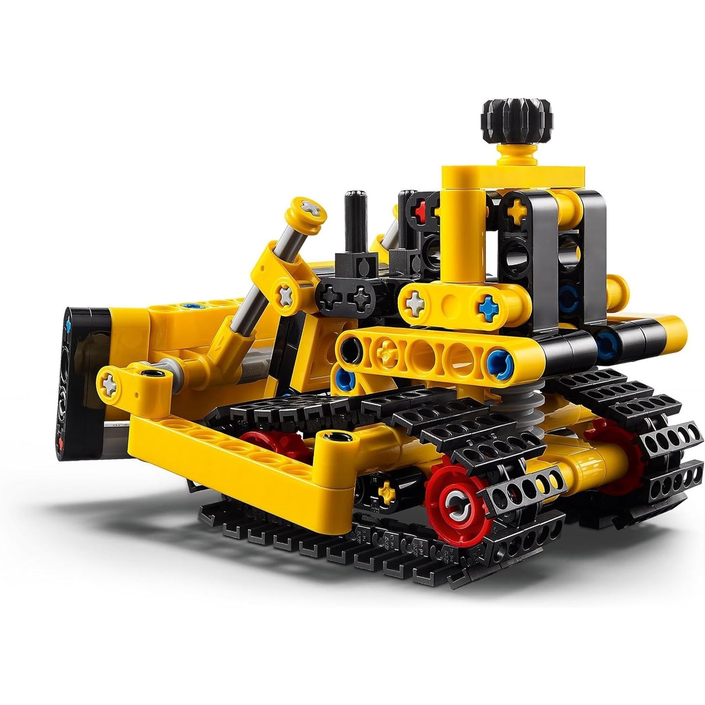 LEGO 42163 Technic Schwerlast Bulldozer, Spielzeug-Planierraupe zum Bauen, Baustelle