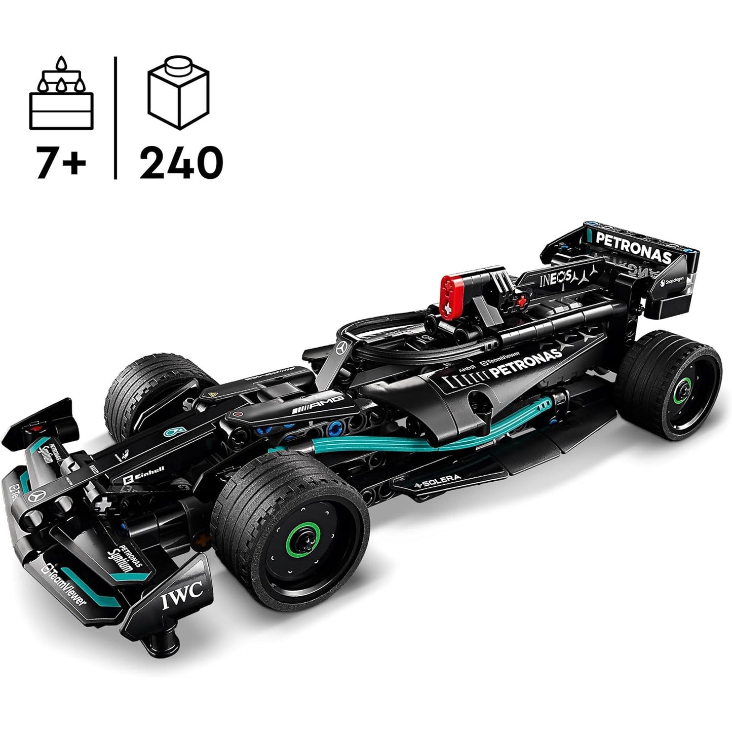 LEGO 42165 Technic Mercedes-AMG F1 W14 E Performance Race Car Spielzeug für Kinder