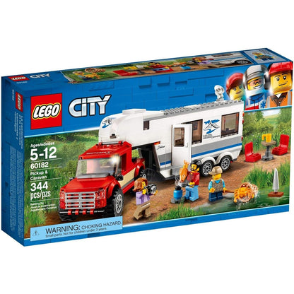 LEGO 60182 City Great Vehicles Pickup & Wohnwagen