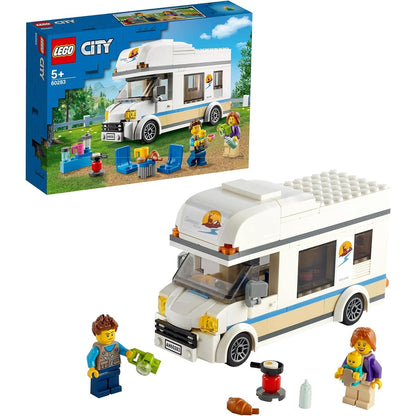 LEGO 60283 City Starke Fahrzeuge Ferien-Wohnmobil Spielzeug Spielzeugauto Campingbus