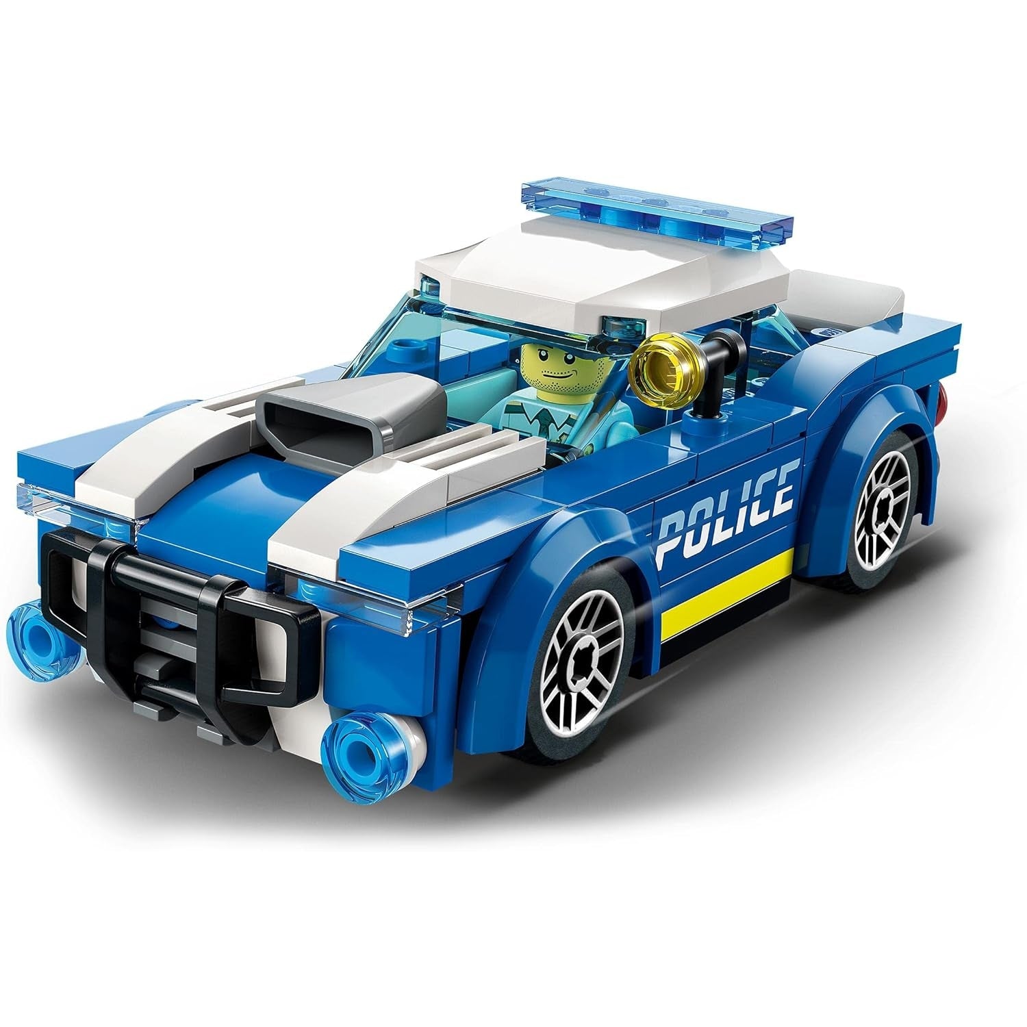 LEGO 60312 City Polizeiauto, Polizei-Spielzeug ab 5 Jahren, Geschenk mit Polizisten