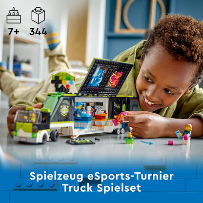 LEGO 60388 Gaming Turnier Truck, LKW-Spielzeug mit Minifiguren, Gamer-Geschenk E-Sports