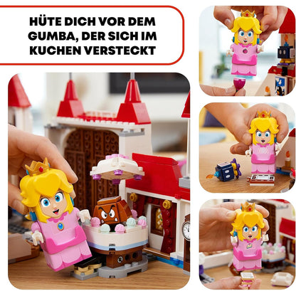 LEGO 71408 Super Mario Pilz-Palast Erweiterungsset, Spielzeug zum kombinieren mit Starterset