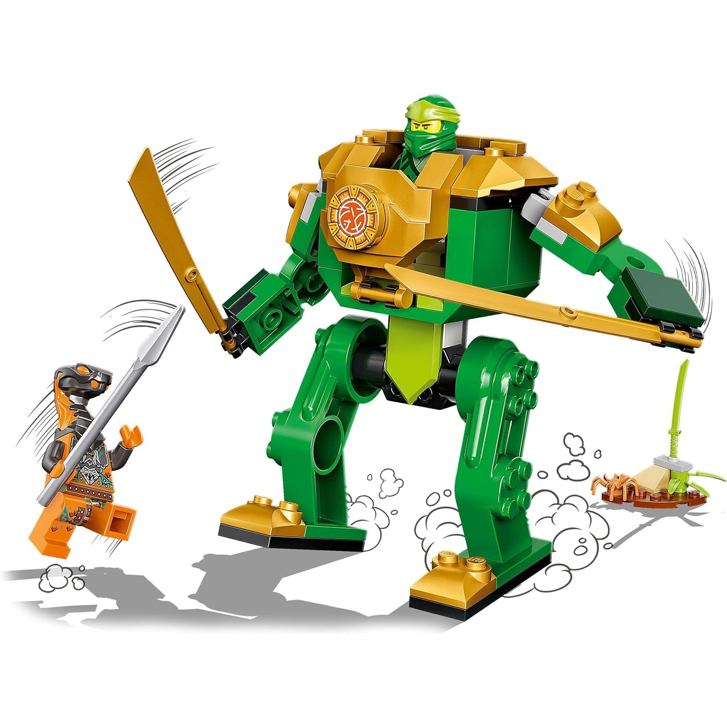 LEGO 71757 NINJAGO Lloyds Ninja-Mech, Actionfigur für Kinder ab 4 Jahren