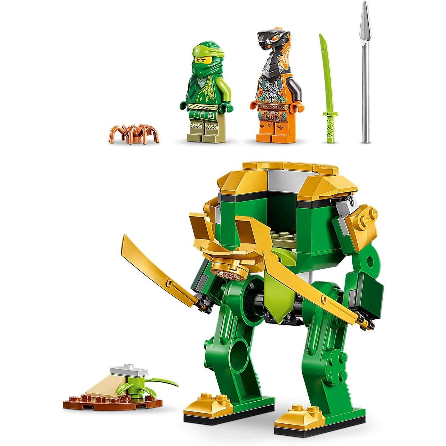 LEGO 71757 NINJAGO Lloyds Ninja-Mech, Actionfigur für Kinder ab 4 Jahren