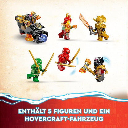 LEGO 71793 NINJAGO Wyldfires Lavadrache Spielzeug, Drachen-Serie Set mit Einer Drachenfigur und Kai & Lloyd Minifiguren