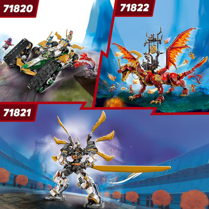 LEGO 71816 NINJAGO Zanes Eismotorrad, Ninja-Spielset mit 1 Minifigur, Action-Spielzeug