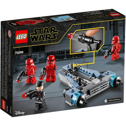 LEGO 75266 Star Wars Sith Troopers Battle Pack Spielset mit Battle Speeder, Der Aufstieg Skywalkers Kollektion