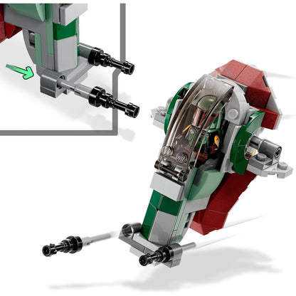 LEGO 75344 Star Wars Boba Fetts Starship – Microfighter Set, The Mandalorian Modell