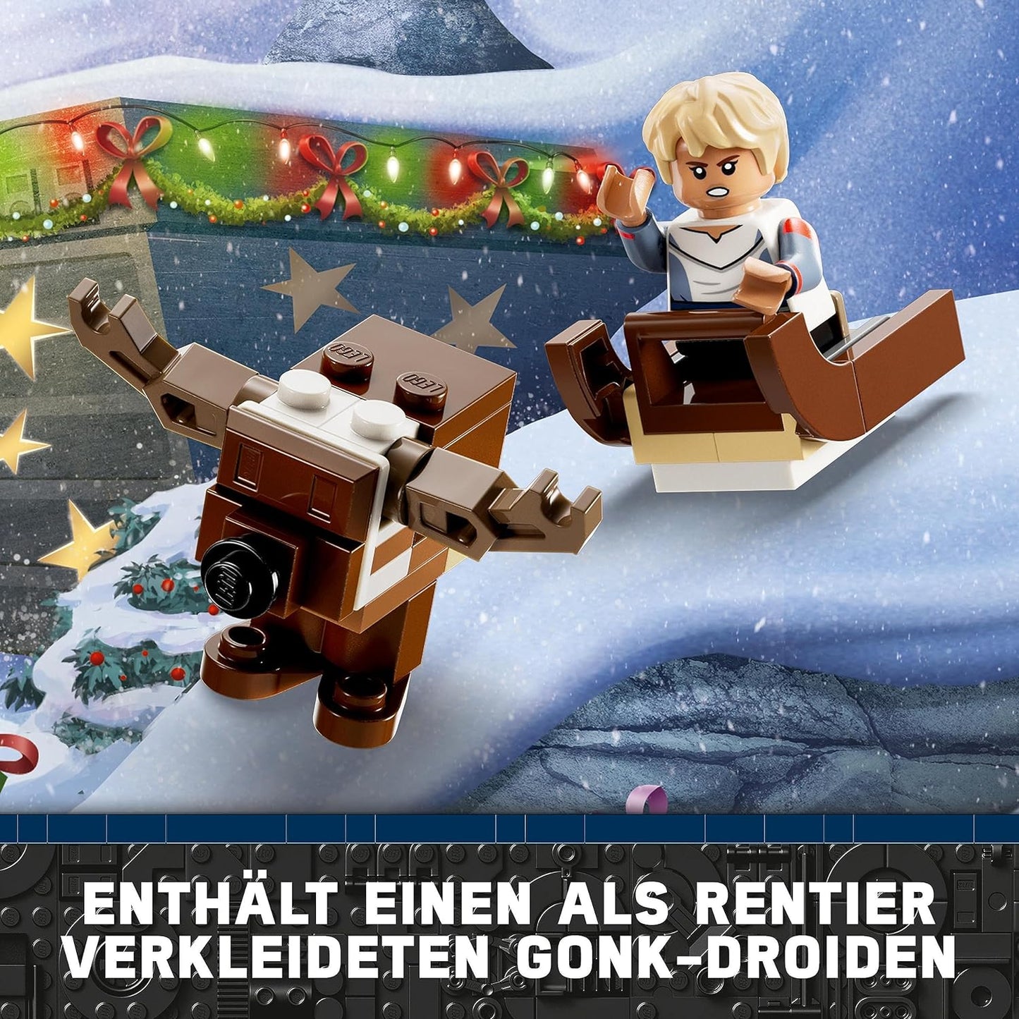 LEGO 75366 Star Wars Adventskalender Weihnachtskalender mit 24 Geschenken